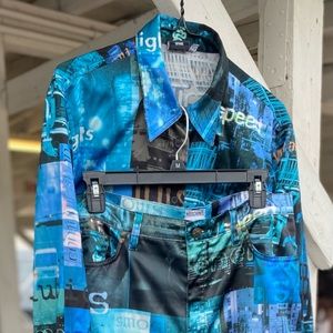 Moschino pant set size 14